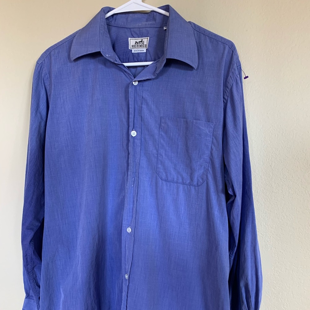 Hermès men’s dress shirt